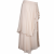 Underground Athens silk asymmetrical elastic waist ruffled midi skirt